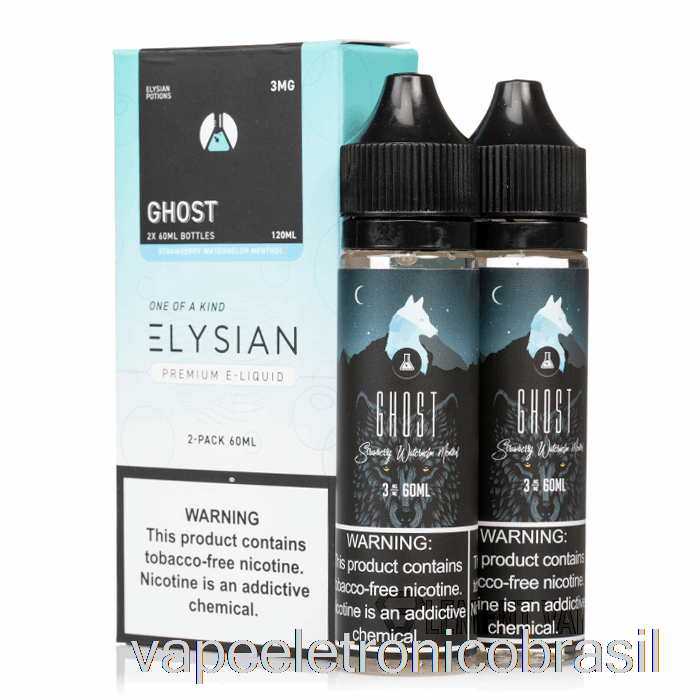 Vape Eletrônico Ghost - Elysian Labs - 120ml 0mg